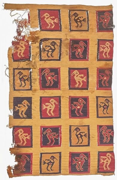 Fragment, Peru, A. D. 1250 / 1532. Creator: Unknown