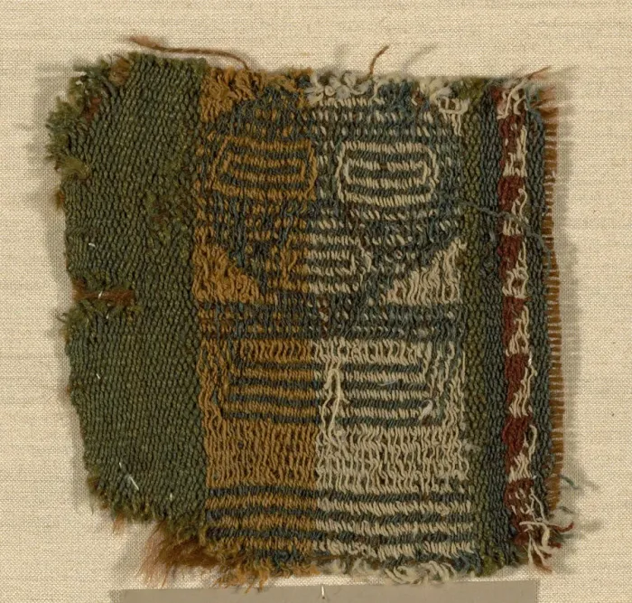 Framed Print : Fragment, Peru, A. D. 1476 / 1532. Creator: Unknown Framed Print : Fragment, Peru, A. D. 1476 / 1532. Creator: Unknown