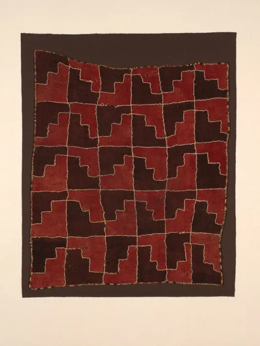 Framed Print : Fragment, Peru, A. D. 200 / 900. Creator: Unknown Framed Print : Fragment, Peru, A. D. 200 / 900. Creator: Unknown