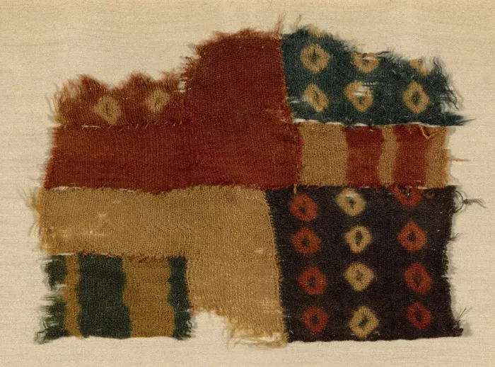 Framed Print : Fragment, Peru, A. D. 600 / 800. Creator: Unknown Framed Print : Fragment, Peru, A. D. 600 / 800. Creator: Unknown