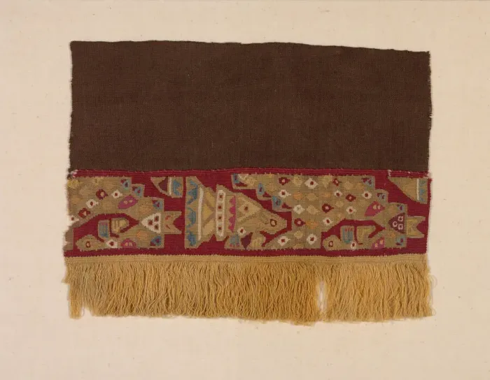 Framed Print : Fragment, Peru, A. D. 800 / 1100. Creator: Unknown Framed Print : Fragment, Peru, A. D. 800 / 1100. Creator: Unknown