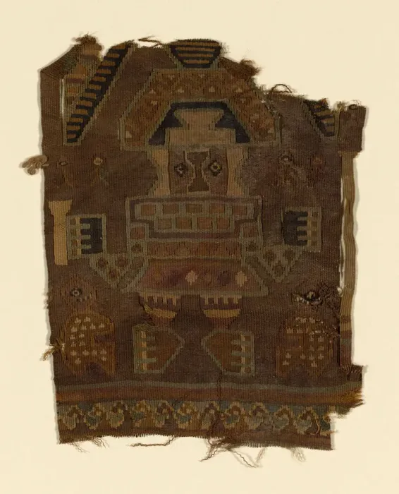 Framed Print : Fragment, Peru, A. D. 900 / 1470. Creator: Unknown Framed Print : Fragment, Peru, A. D. 900 / 1470. Creator: Unknown