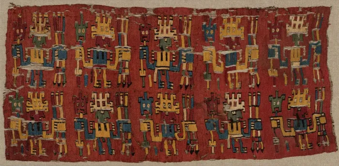 Framed Print : Fragment, Peru, Possibly 500 / 600. Creator: Unknown Framed Print : Fragment, Peru, Possibly 500 / 600. Creator: Unknown