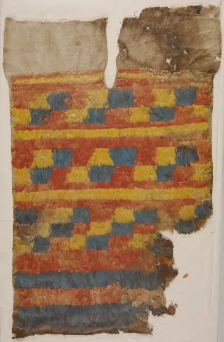 Framed Print : Fragment (Possibly From a Tunic), Peru, 600 / 1532 A. D Creator: Unknown Framed Print : Fragment (Possibly From a Tunic), Peru, 600 / 1532 A. D Creator: Unknown