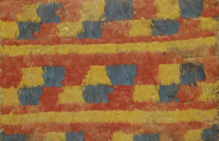 Framed Print : Fragment (Possibly From a Tunic), Peru, 600 / 1532 A. D. Creator: Unknown Framed Print : Fragment (Possibly From a Tunic), Peru, 600 / 1532 A. D. Creator: Unknown
