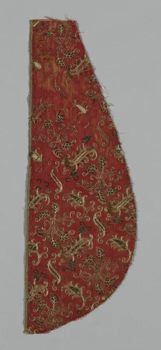 Framed Print : Fragment (probably from a Chasuble), Italy, 17th century. Creator: Unknown Framed Print : Fragment (probably from a Chasuble), Italy, 17th century. Creator: Unknown