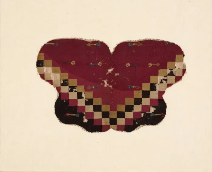 Framed Print : Fragment (Tunic), Peru, A. D. 1532 / 1700. Creator: Unknown Framed Print : Fragment (Tunic), Peru, A. D. 1532 / 1700. Creator: Unknown
