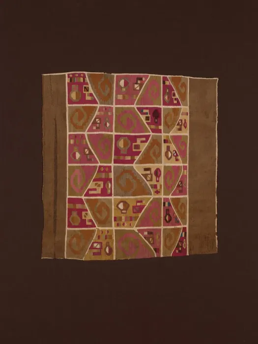 Framed Print : Fragment (Tunic), Peru, A. D. 600 / 800. Creator: Unknown Framed Print : Fragment (Tunic), Peru, A. D. 600 / 800. Creator: Unknown