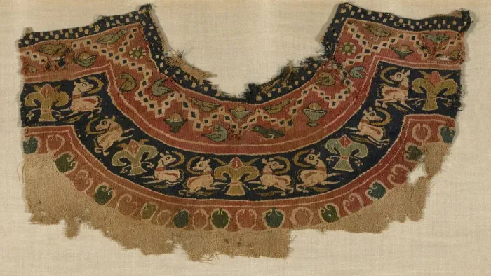 Framed Print : Fragment (Tunic Yoke), Egypt, Roman period (30 B. C. - 641 A. D Framed Print : Fragment (Tunic Yoke), Egypt, Roman period (30 B. C. - 641 A. D