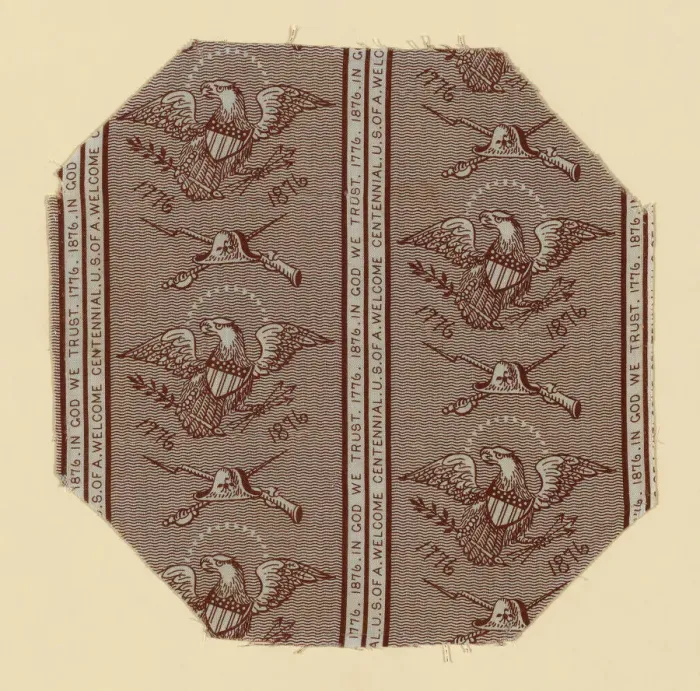 Framed Print : Fragment, United States, 19th century. Creator: Unknown Framed Print : Fragment, United States, 19th century. Creator: Unknown