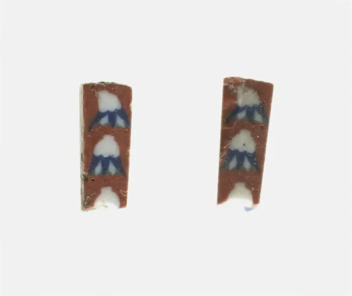 Framed Print : Fragments of Inlays Depicting Lotus Buds (?), 1st century BCE-1st century CE Framed Print : Fragments of Inlays Depicting Lotus Buds (?), 1st century BCE-1st century CE