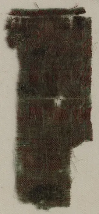 Framed Print : Three Fragments of Italian Gothic Silk, 1300s. Creator: Unknown Framed Print : Three Fragments of Italian Gothic Silk, 1300s. Creator: Unknown