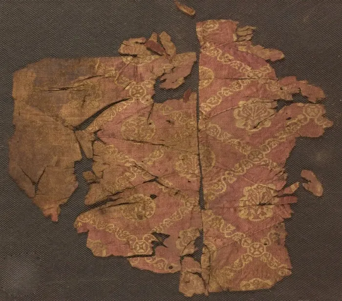 Framed Print : Several Fragments (Some Sewn Together), 8th-9th century. Creator: Unknown Framed Print : Several Fragments (Some Sewn Together), 8th-9th century. Creator: Unknown