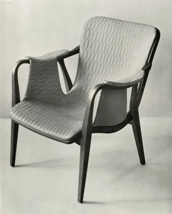 Framed Print : Framed chair, Designed by Axel Larsen for the Institute of Handicrafts, Stockholm Framed Print : Framed chair, Designed by Axel Larsen for the Institute of Handicrafts, Stockholm