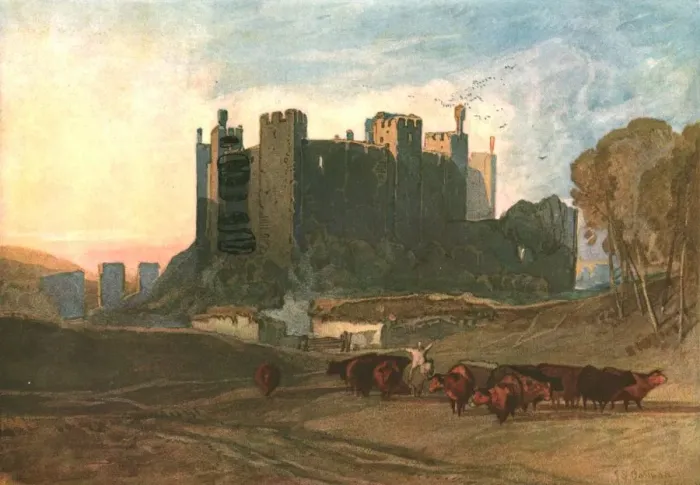 Framed Print : Framlingham Castle, 1828, (c1900). Creator: Unknown Framed Print : Framlingham Castle, 1828, (c1900). Creator: Unknown