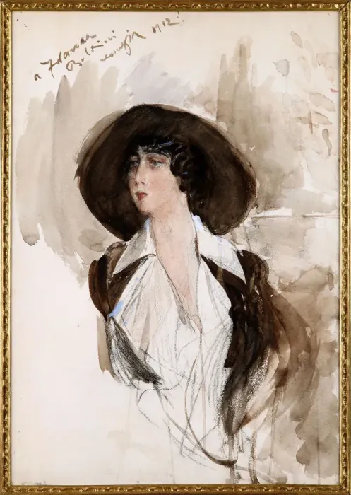 Framed Print : Franca Florio, Countess of San Giuliano, 1912 Framed Print : Franca Florio, Countess of San Giuliano, 1912
