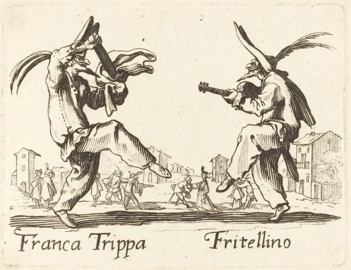 Framed Print : Franca Trippa and Fritellino. Creator: Unknown Framed Print : Franca Trippa and Fritellino. Creator: Unknown