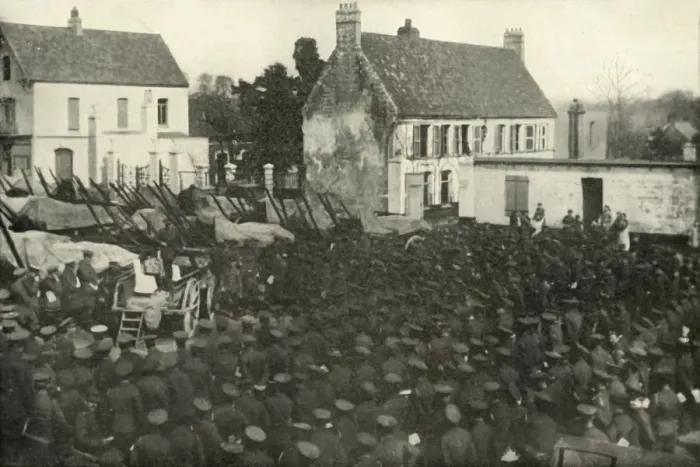 Framed Print : Somewhere in France, (1919). Creator: Unknown Framed Print : Somewhere in France, (1919). Creator: Unknown
