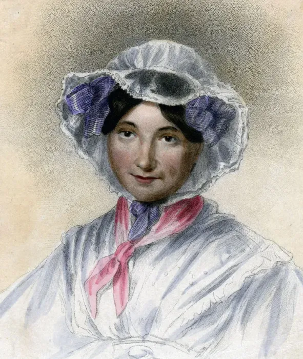 Framed Print : Frances Trollope, 19th century English novelist Framed Print : Frances Trollope, 19th century English novelist