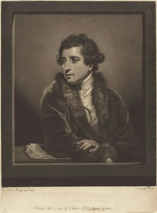 Framed Print : Francesco Bartolozzi, 1785. Creator: Thomas Watson Framed Print : Francesco Bartolozzi, 1785. Creator: Thomas Watson