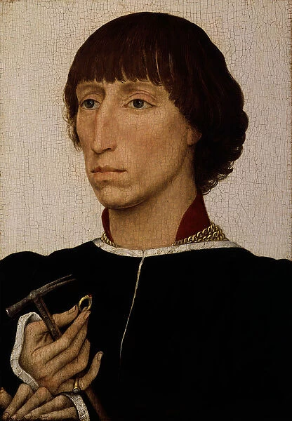 Francesco d Este (born about 1429, died after July 20, 1486), ca. 1460. Creator: Rogier