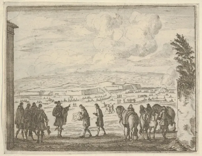 Framed Print : Francesco I d Este Builds the Fortresses of Modena for the Security of his People Framed Print : Francesco I d Este Builds the Fortresses of Modena for the Security of his People