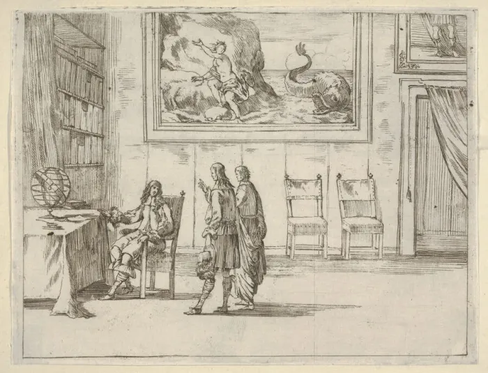 Framed Print : Francesco I d Este Displays Great Faculty in his Studies Framed Print : Francesco I d Este Displays Great Faculty in his Studies