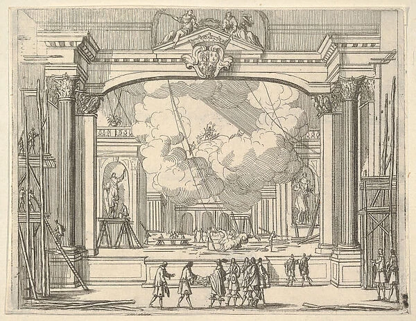 Francesco I d Este Orders Fete Decorations, from L Idea di un Principe ed Eroe