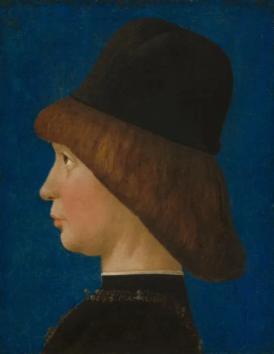 Framed Print : Francesco II Gonzaga, Fourth Marquis of Mantua, c. 1474 / 1480. Creator: Baldassare d Este Framed Print : Francesco II Gonzaga, Fourth Marquis of Mantua, c. 1474 / 1480. Creator: Baldassare d Este