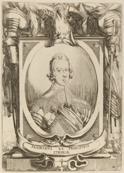 Framed Print : Francesco de Medici, Prince of Tuscany. Creator: Stefano della Bella Framed Print : Francesco de Medici, Prince of Tuscany. Creator: Stefano della Bella
