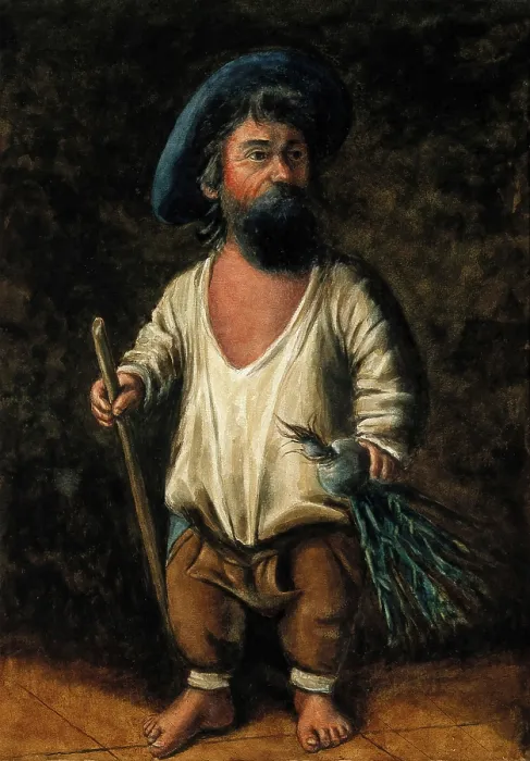 Framed Print : Francesco Ravai, called il Bajocco, a dwarf. Creator: Unknown Framed Print : Francesco Ravai, called il Bajocco, a dwarf. Creator: Unknown