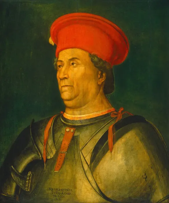 Framed Print : Francesco Sforza, probably c. 1480 / 1500. Creator: Unknown Framed Print : Francesco Sforza, probably c. 1480 / 1500. Creator: Unknown