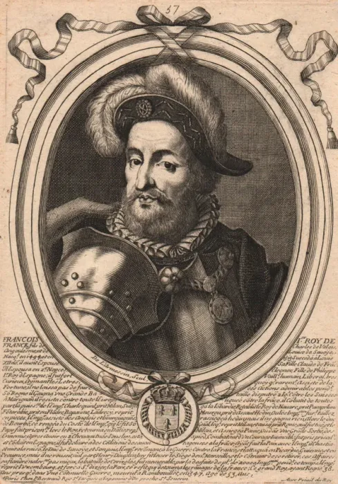 Framed Print : Francis I (1494-1547), King of France, 1690 Framed Print : Francis I (1494-1547), King of France, 1690