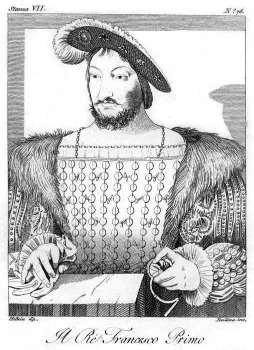 Framed Print : Francis I, King of France. Artist: Fontana Framed Print : Francis I, King of France. Artist: Fontana