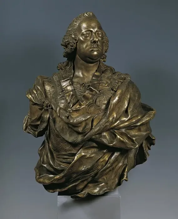 Framed Print : Francis I. Stephen, 1760. Creator: Franz Xaver Messerschmidt Framed Print : Francis I. Stephen, 1760. Creator: Franz Xaver Messerschmidt