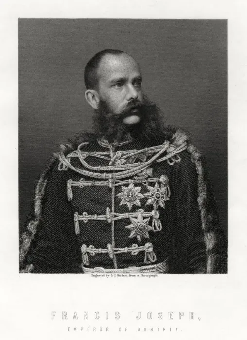 Framed Print : Francis Joseph, Emperor of Austria, 19th century. Artist: George J Stodart Framed Print : Francis Joseph, Emperor of Austria, 19th century. Artist: George J Stodart
