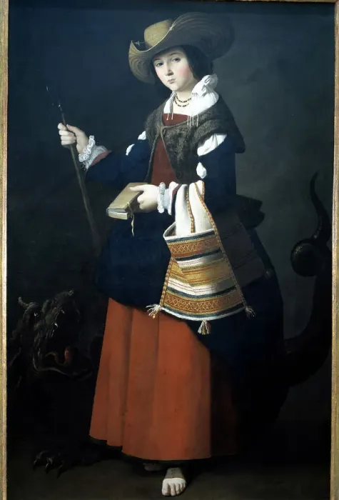 Framed Print : Francisco Zurbaran Framed Print : Francisco Zurbaran
