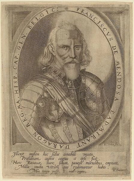 Franciscus de Mendoza, published 1626. Creator: Karel van Sichem