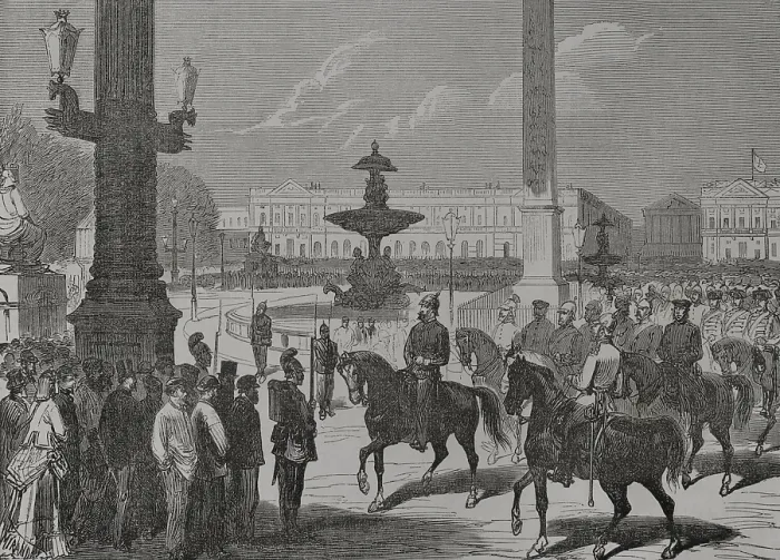 Framed Print : Franco-Prussian War (1870-1871): Siege of Paris (19 September 1870 to 28 January 1871), 1871. Creator: Fernando Miranda Framed Print : Franco-Prussian War (1870-1871): Siege of Paris (19 September 1870 to 28 January 1871), 1871. Creator: Fernando Miranda