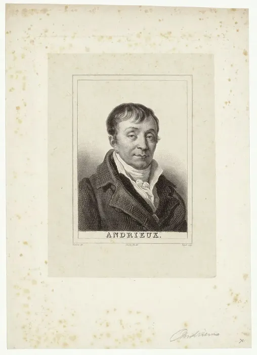 Framed Print : Francois Andrieux (1759-1833) Framed Print : Francois Andrieux (1759-1833)
