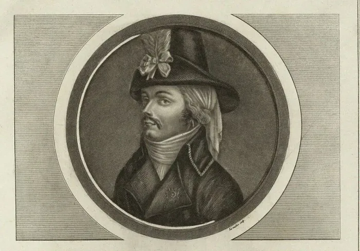 Framed Print : Francois-Athanase de Charette de la Contrie (1763-1796), 1798 Framed Print : Francois-Athanase de Charette de la Contrie (1763-1796), 1798