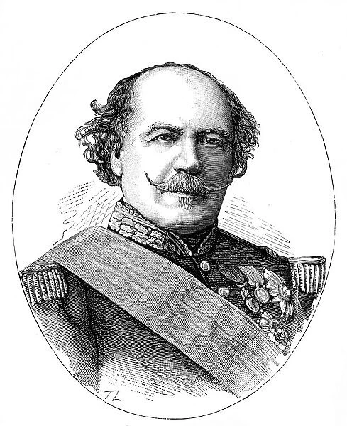 Francois Certain Canrobert (1809-1895), general and Marshal of France