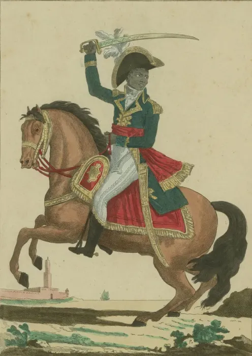 Framed Print : Francois-Dominique Toussaint Louverture (1743-1803), c. 1800. Creator: Anonymous Framed Print : Francois-Dominique Toussaint Louverture (1743-1803), c. 1800. Creator: Anonymous