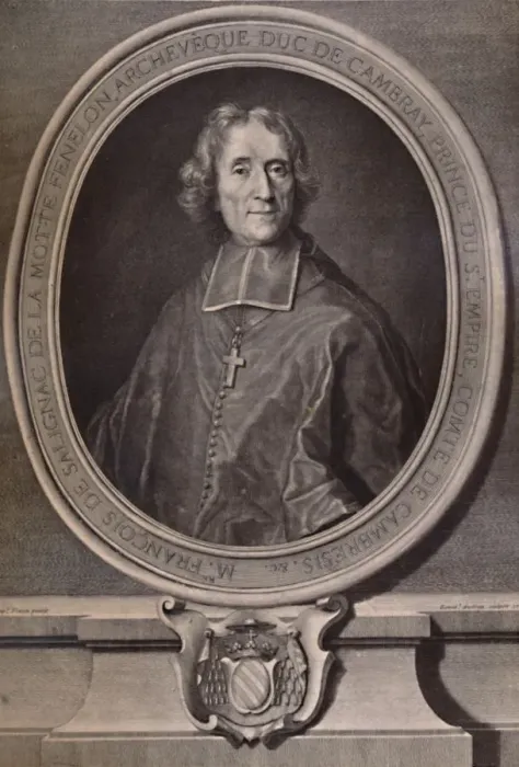 Framed Print : Francois Fenelon, French Catholic archbishop, theologian, writer and poet, c18th century (1894). Artist: Benoit Audran I Framed Print : Francois Fenelon, French Catholic archbishop, theologian, writer and poet, c18th century (1894). Artist: Benoit Audran I
