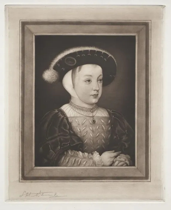 Framed Print : Francois II (Dauphin of France), 19th-20th century. Creator: Samuel Arlent-Edwards (American Framed Print : Francois II (Dauphin of France), 19th-20th century. Creator: Samuel Arlent-Edwards (American