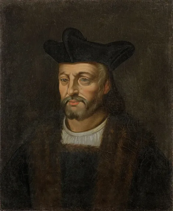 Framed Print : François Rabelais, about 1494-1553, c16th century. Creator: Anon