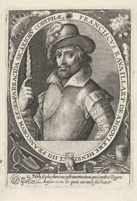 Framed Print : Francois Ravaillac (1578-1610), the murderer of King Henry IV of France Framed Print : Francois Ravaillac (1578-1610), the murderer of King Henry IV of France