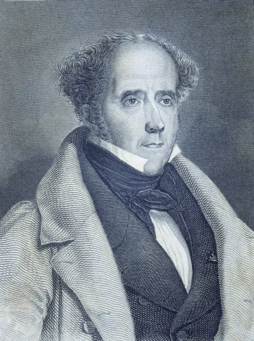 Framed Print : Francois Rene Viscount of Chateaubriand (1768 -1848), French writer, engraving, 1845 Framed Print : Francois Rene Viscount of Chateaubriand (1768 -1848), French writer, engraving, 1845