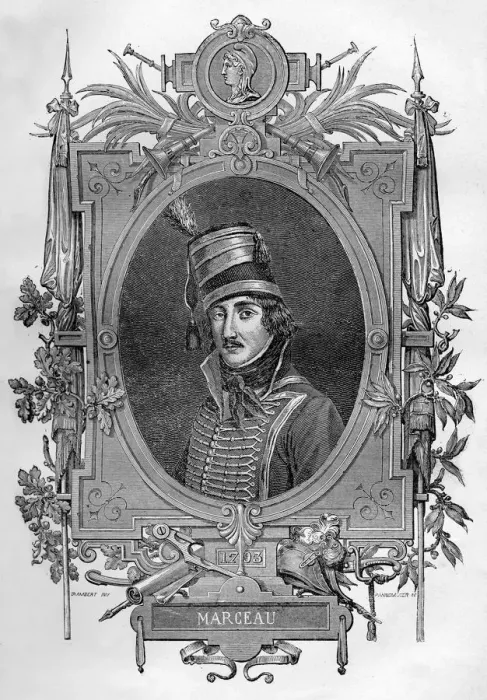 Framed Print : Francois Severin Marceau-Desgraviers, French revolutionary soldier, 1793 (1882-1884) Artist: Pannemaker Framed Print : Francois Severin Marceau-Desgraviers, French revolutionary soldier, 1793 (1882-1884) Artist: Pannemaker