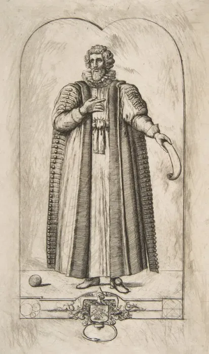 Framed Print : Francois Viete, 1861. Creator: Charles Meryon